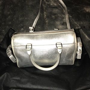 Saint Laurent silver metallic bag / purse